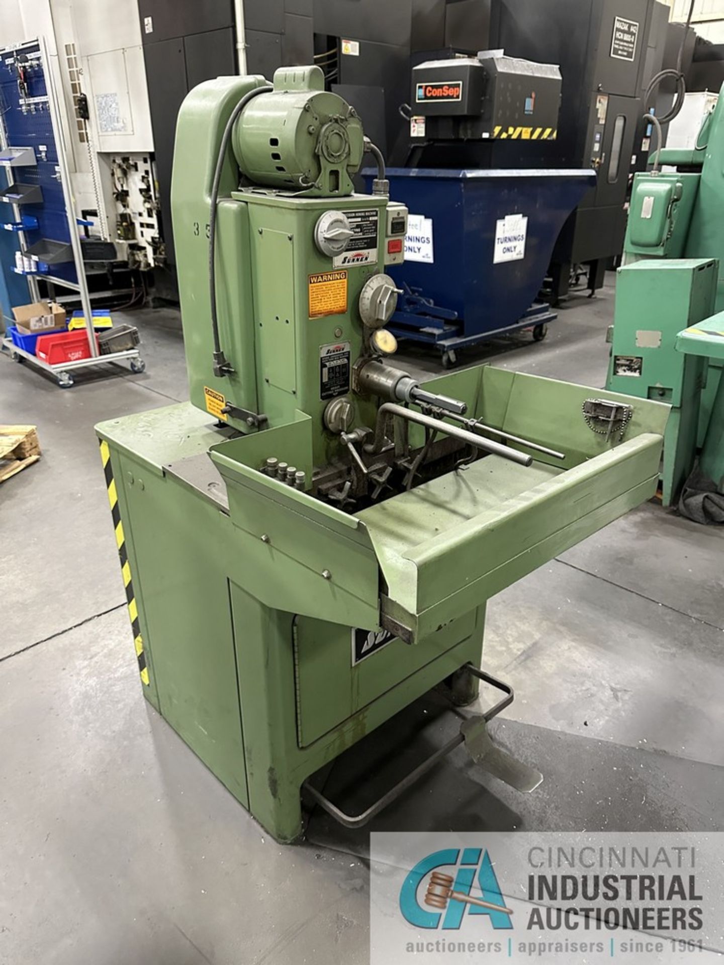 Sunnen Model MBB-1660 Precision Honing Machine; s/n 90781, with Tooling - Image 2 of 11