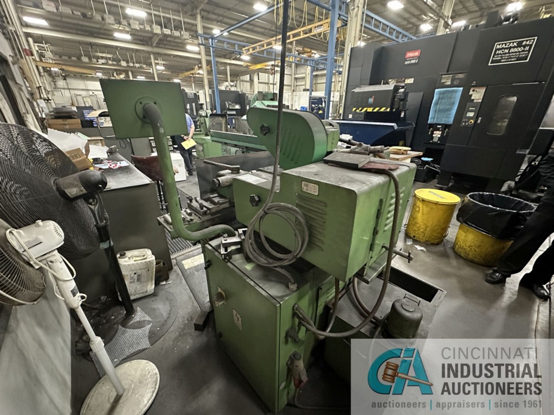 GER Model RHC-450 Grinder; s/n 84/2080, 14" Diameter Wheel, ID Wheel Attachment - Bild 5 aus 12