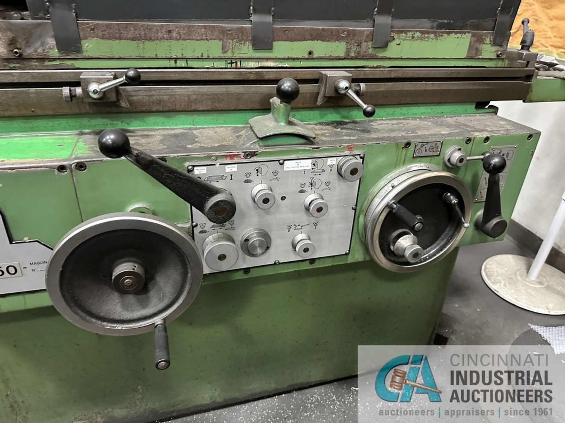 GER Model RHC-450 Grinder; s/n 84/2080, 14" Diameter Wheel, ID Wheel Attachment - Bild 11 aus 12