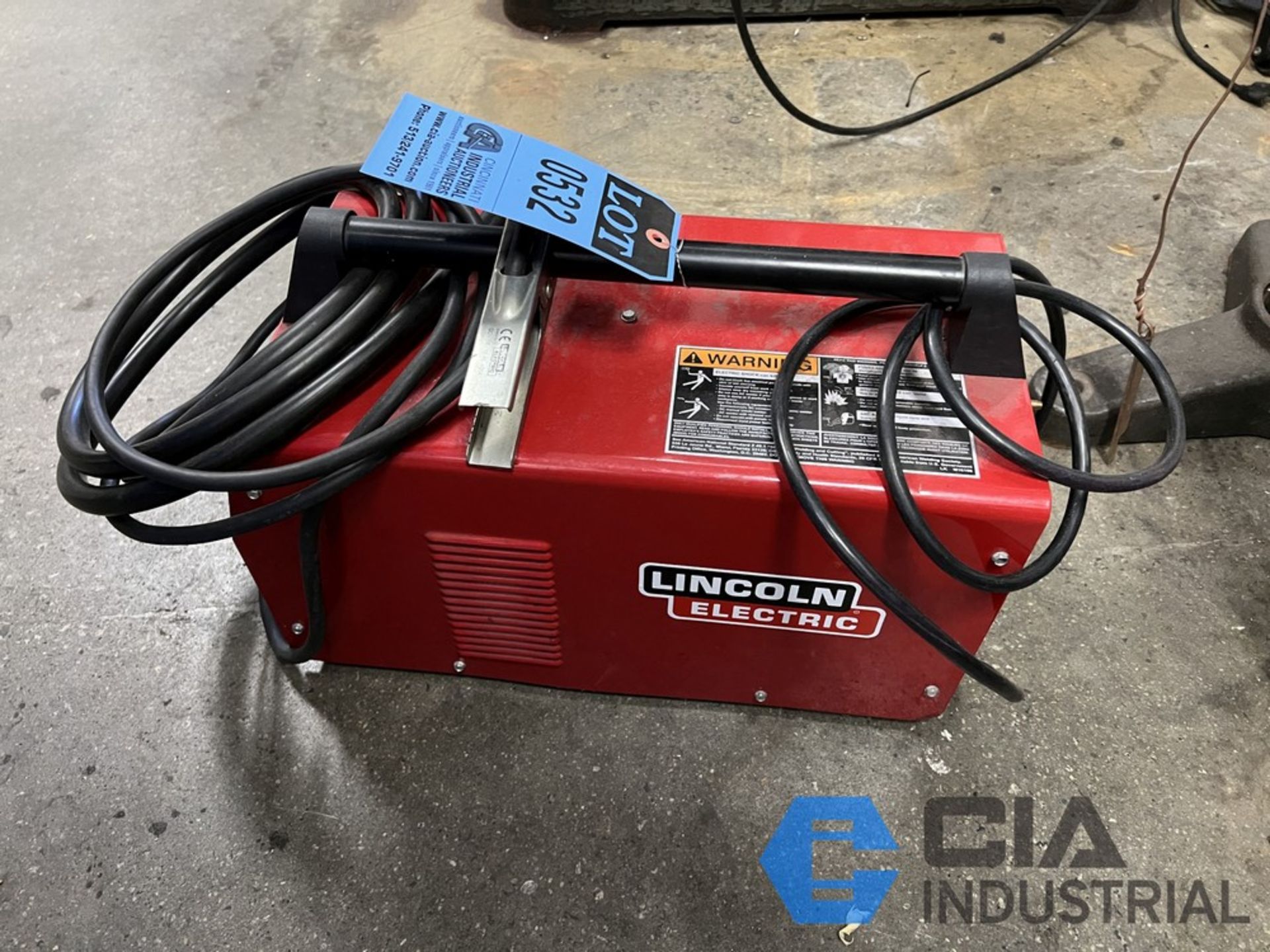 70 AMP LINCOLN ELECTRIC HANDY MIG WELDER; S/N P1160104351- Located in ...
