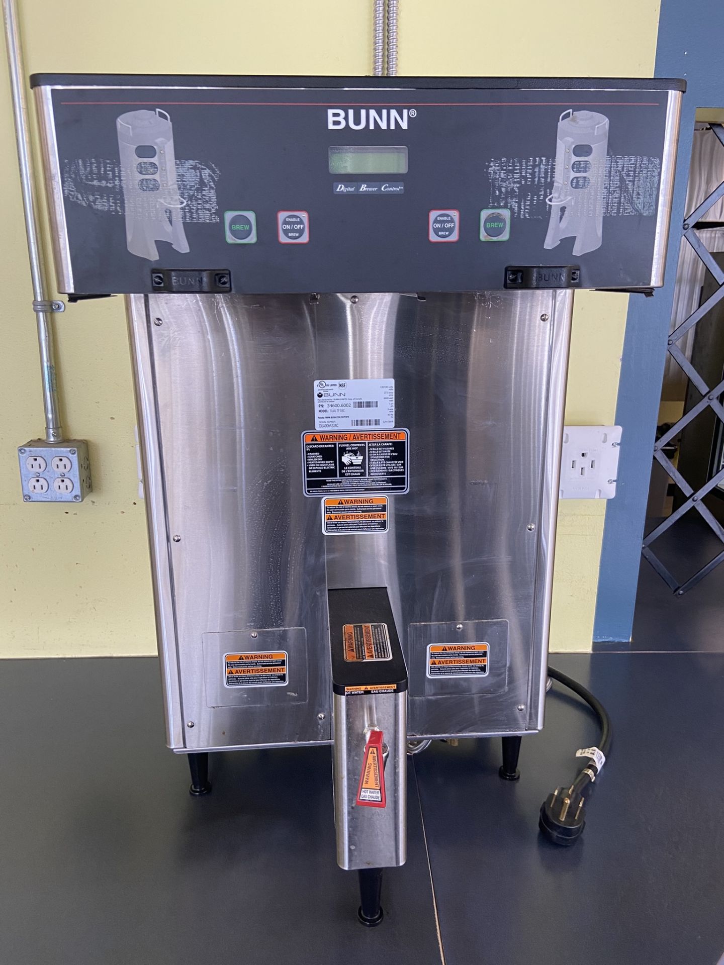 Bunn Brewer Hot Water Machine