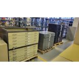 Lot of drawing filing cabinet