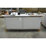 Work bench w/ cabinet storage