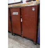 Jobox 694990ro 2 door jobsite box