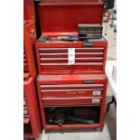 Husky tool box w/ tools