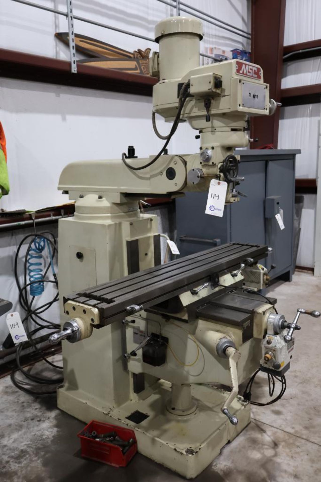 MSC Vertical milling machine