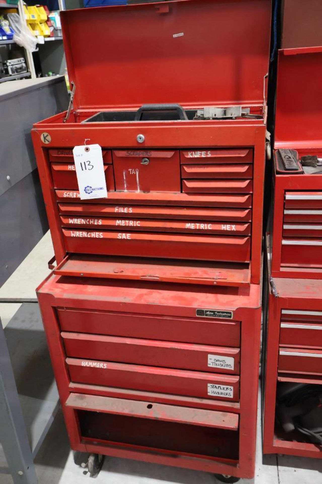 Tool box w/ tools