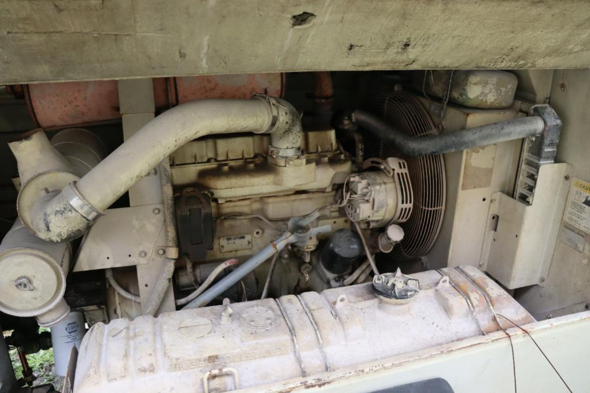 Ingersoll- Rand 185 diesel air compressor - Image 9 of 14