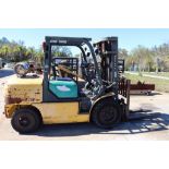 Komatsu FG45T-8 solid pneumatic tire fork lift