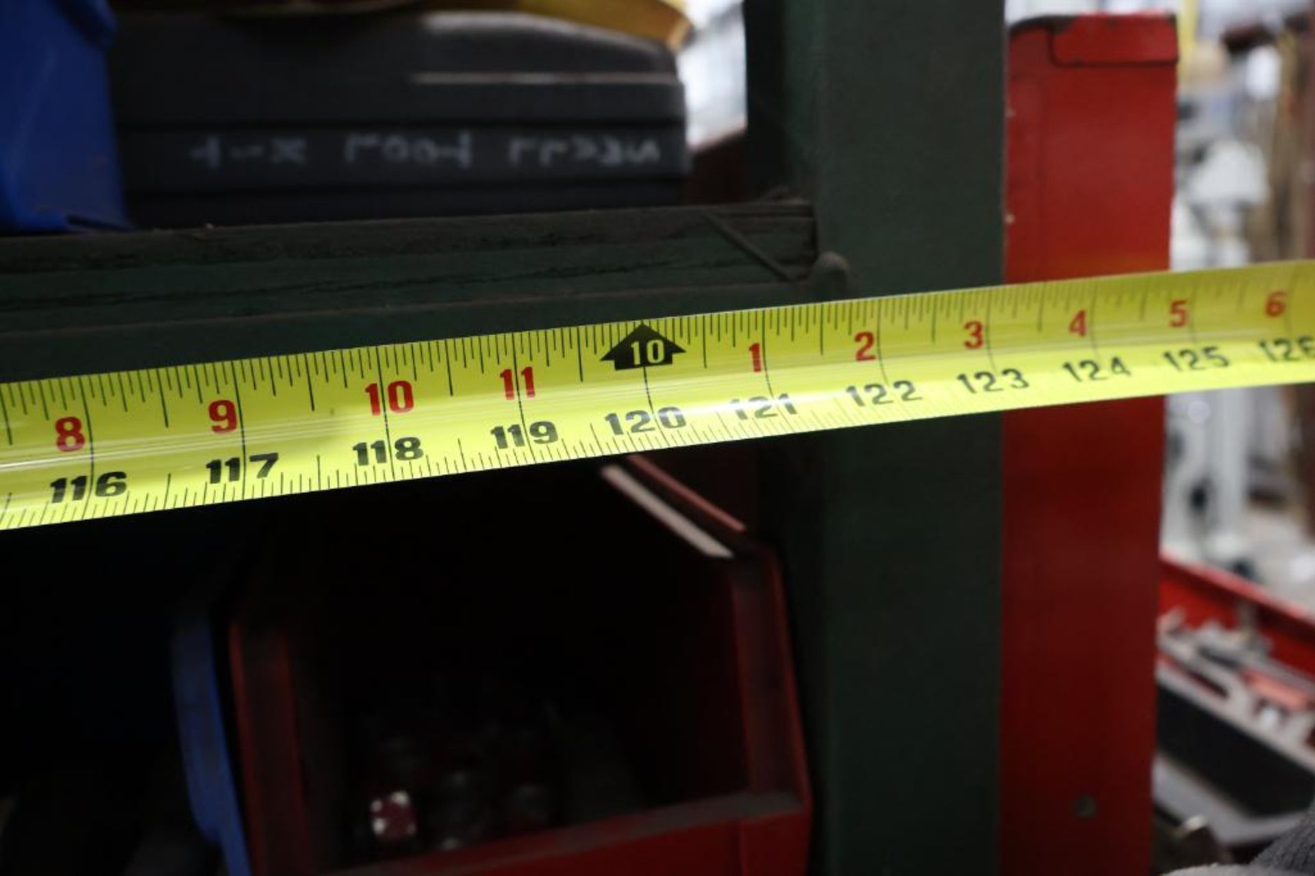 Steel shelf w/ hardware bins - Image 13 of 14