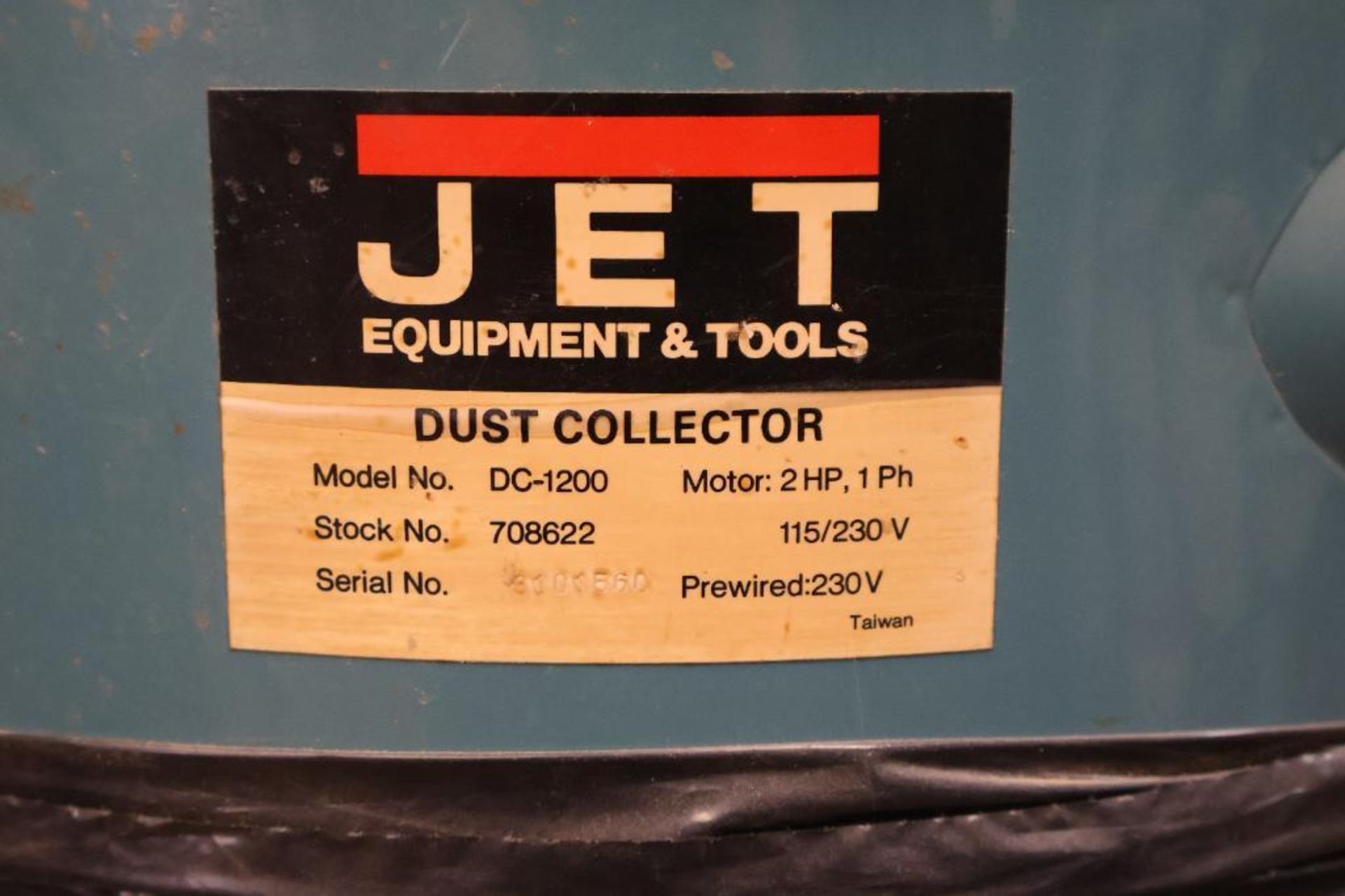 Jet DC1200 dust collector - Image 3 of 11