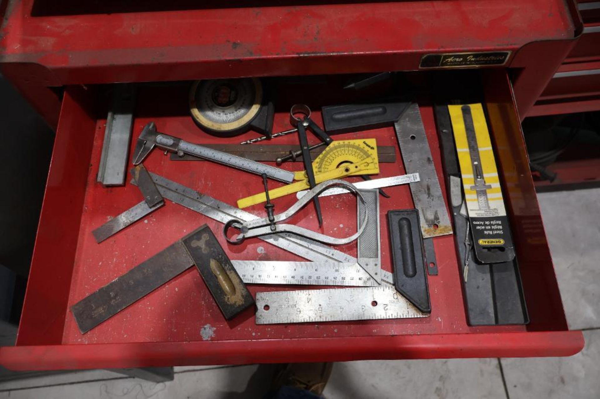 Tool box w/ tools - Image 6 of 8