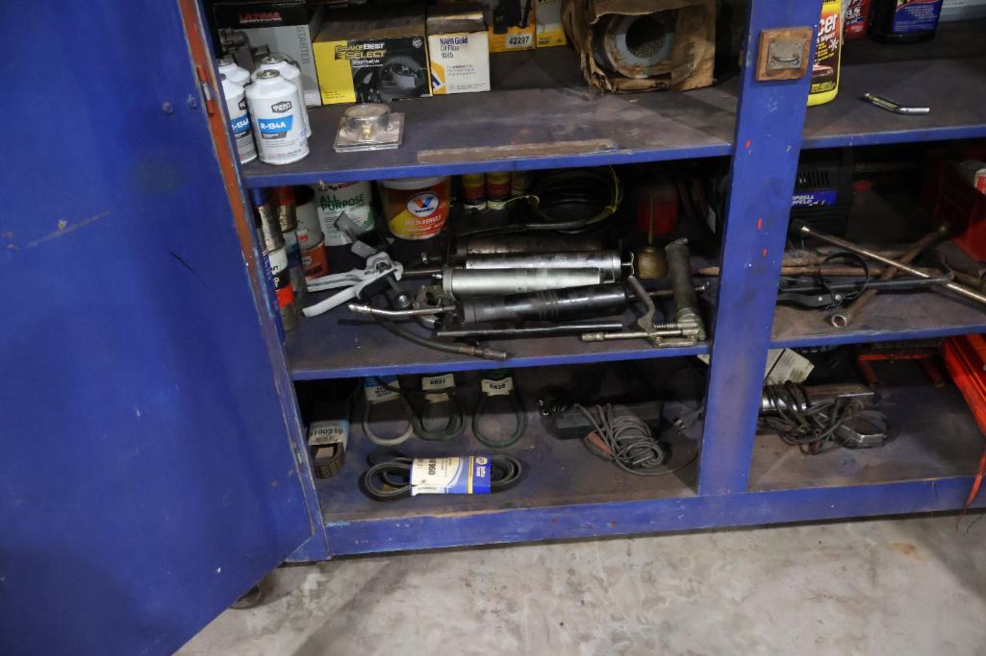 Wood automotive supply cabinet - Image 4 of 9