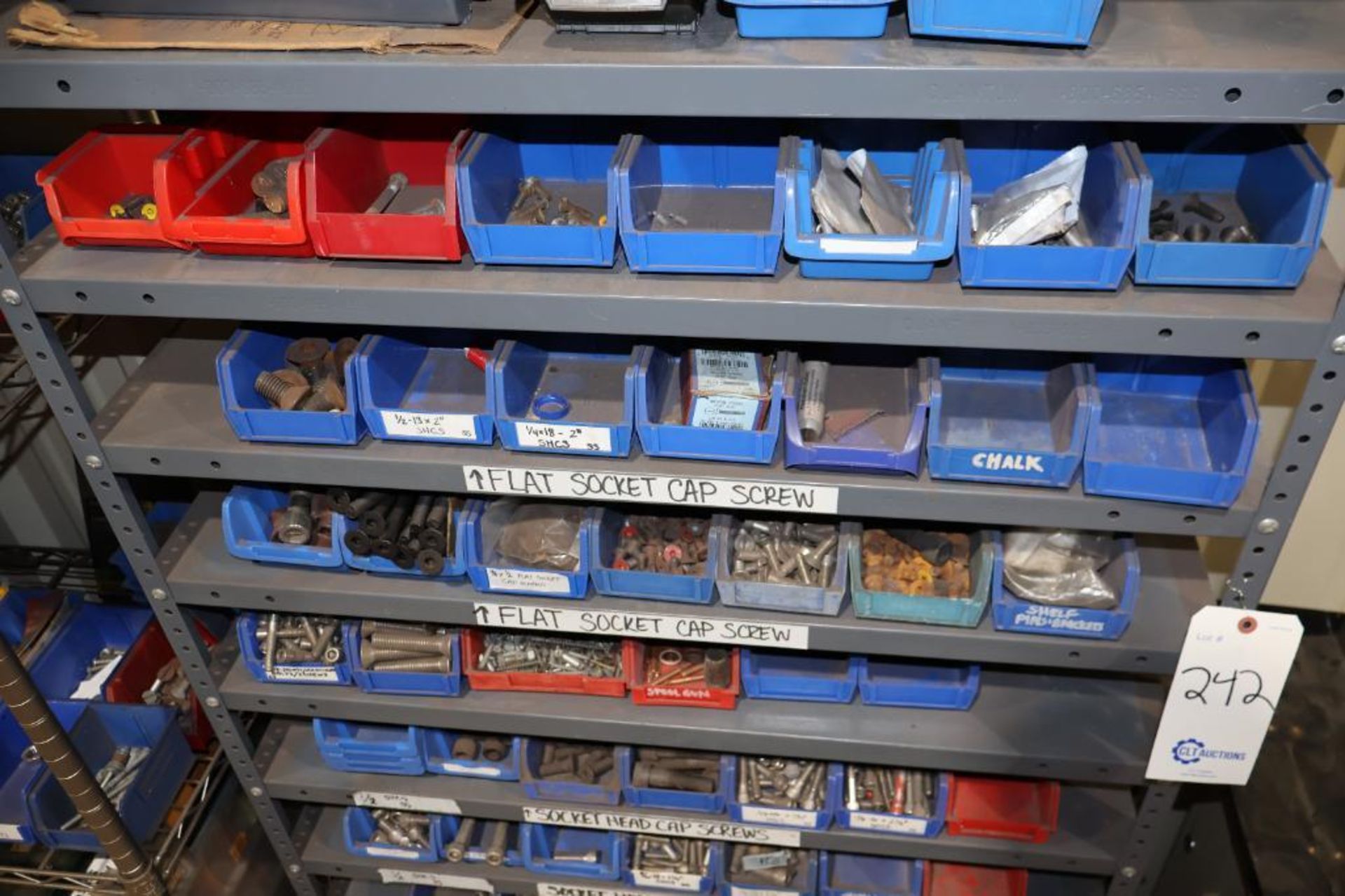 Shelf w/ hardware bins - Image 6 of 16