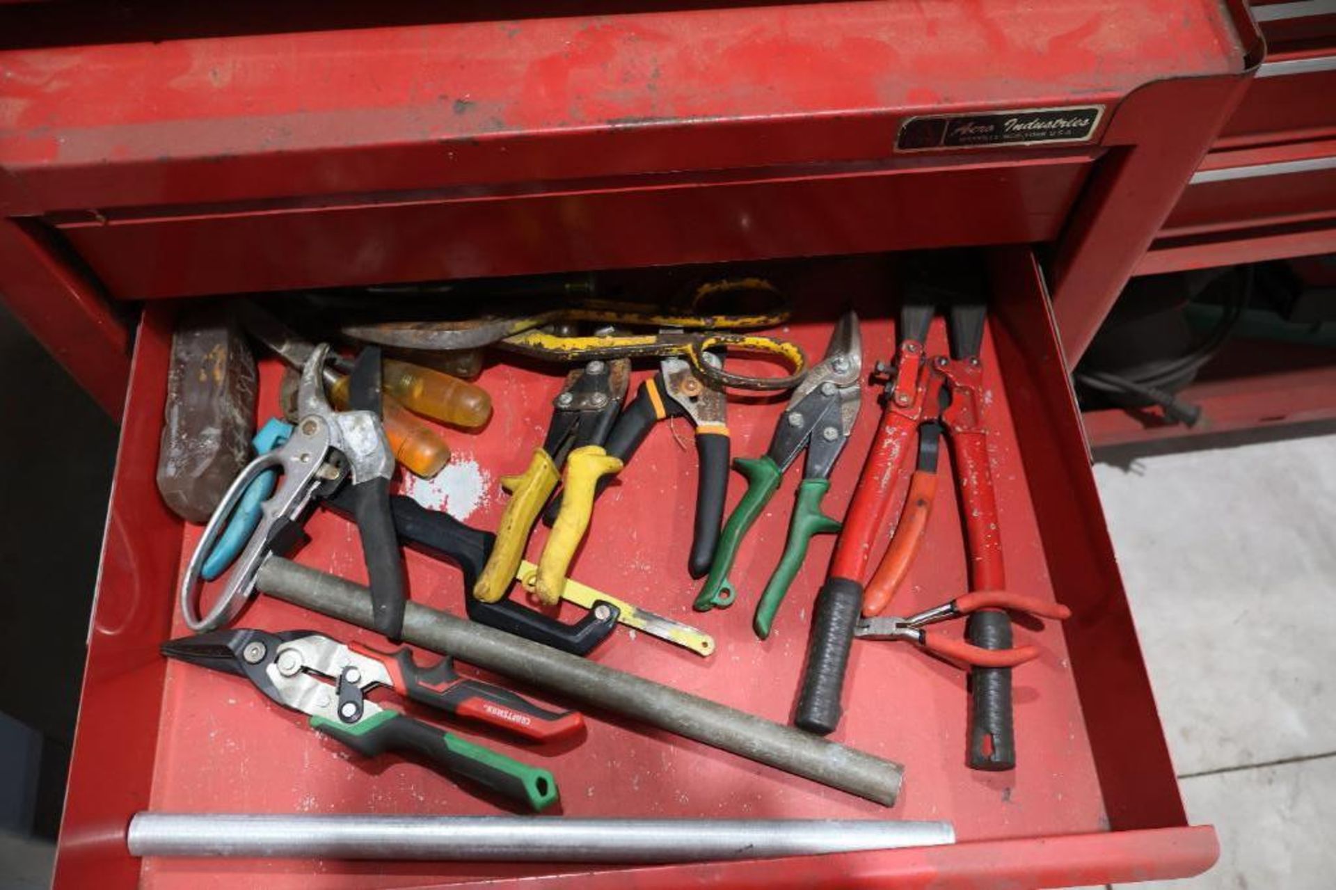 Tool box w/ tools - Image 7 of 8