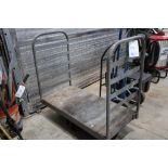 Steel flatbed cart