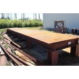 Welding table 1.5" plate