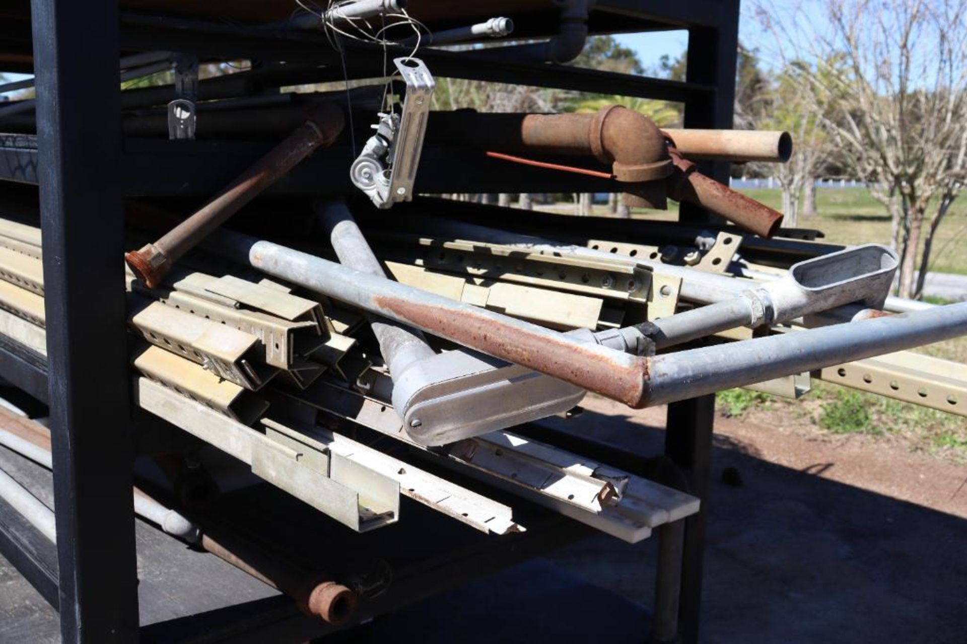 Steel shelf w/ contents - Image 10 of 18