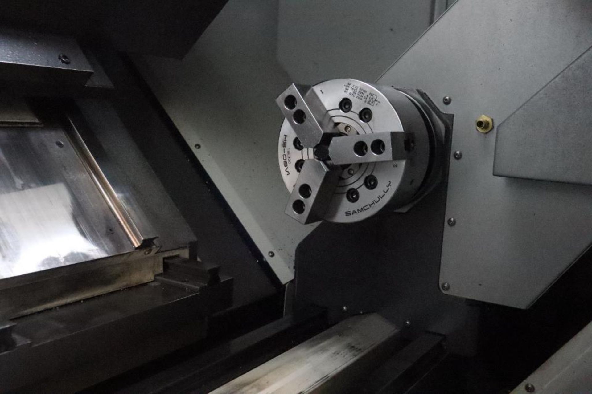 2021 Haas DS-30Y Dual Spindle Turning Center w/ bar feeder, Live tooling, Low hours! - Image 9 of 22