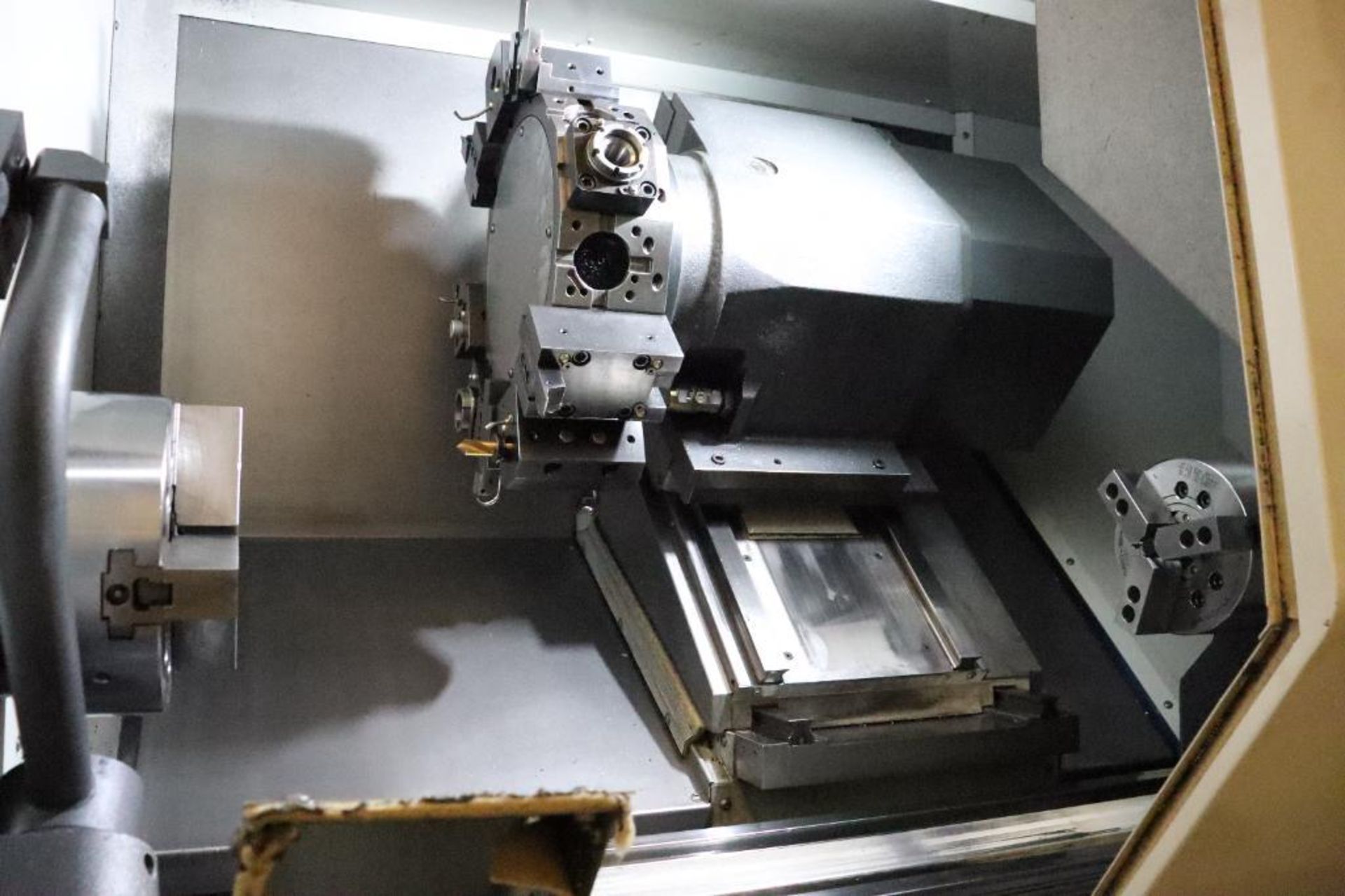 2021 Haas DS-30Y Dual Spindle Turning Center w/ bar feeder, Live tooling, Low hours! - Image 12 of 22
