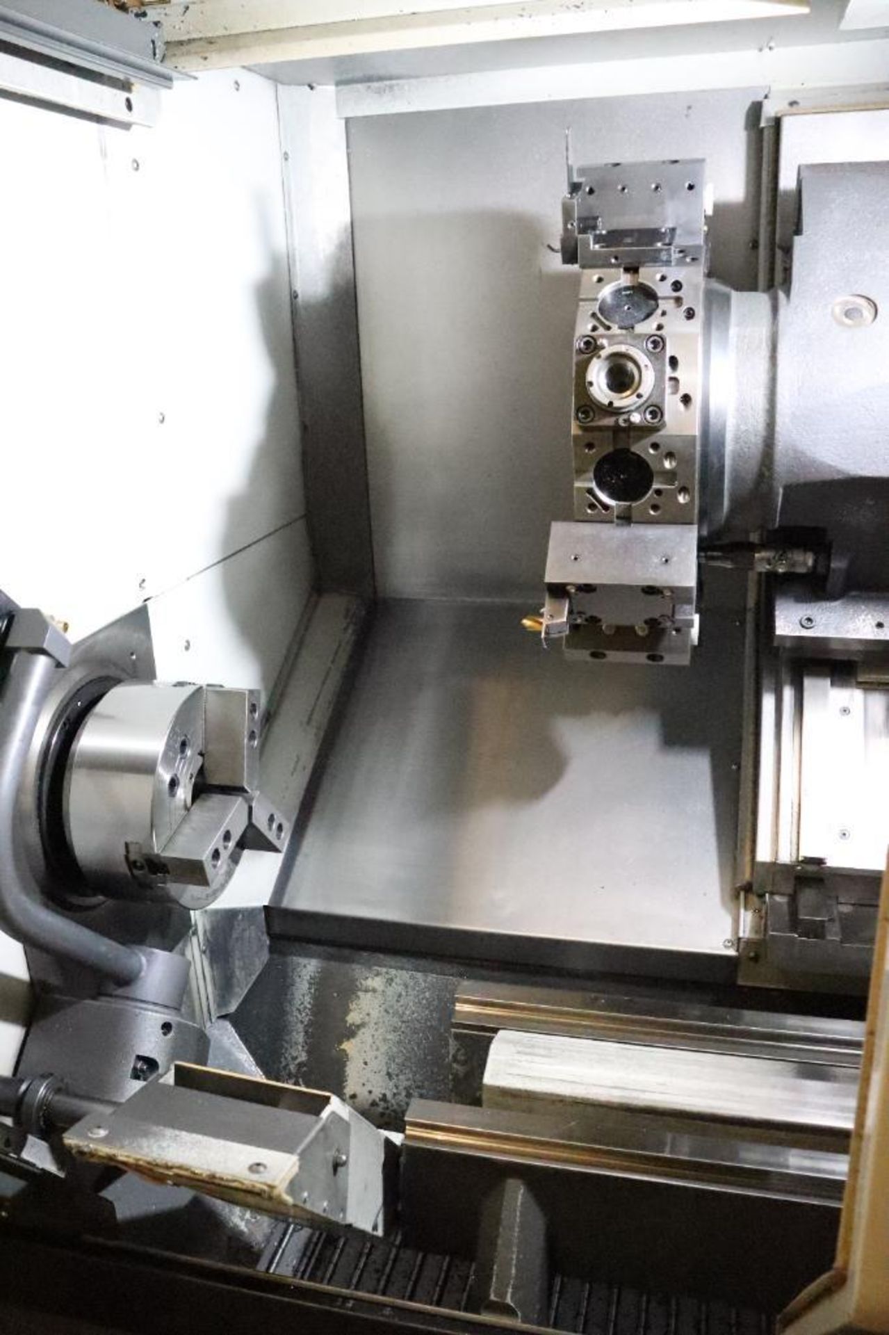 2021 Haas DS-30Y Dual Spindle Turning Center w/ bar feeder, Live tooling, Low hours! - Image 6 of 22