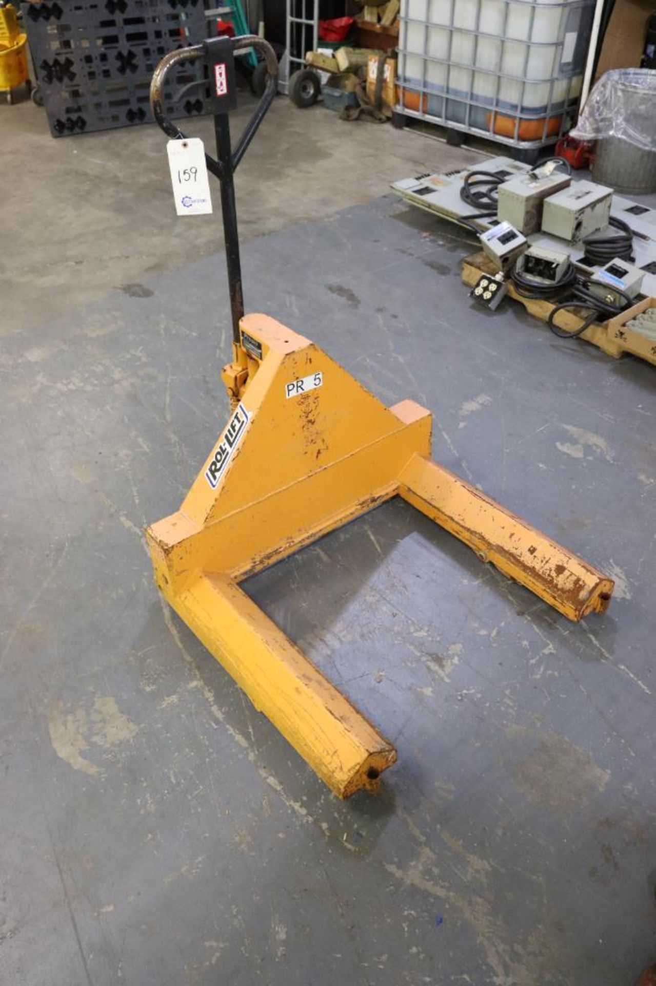 Presto 5500lbs roll moving pallet jack