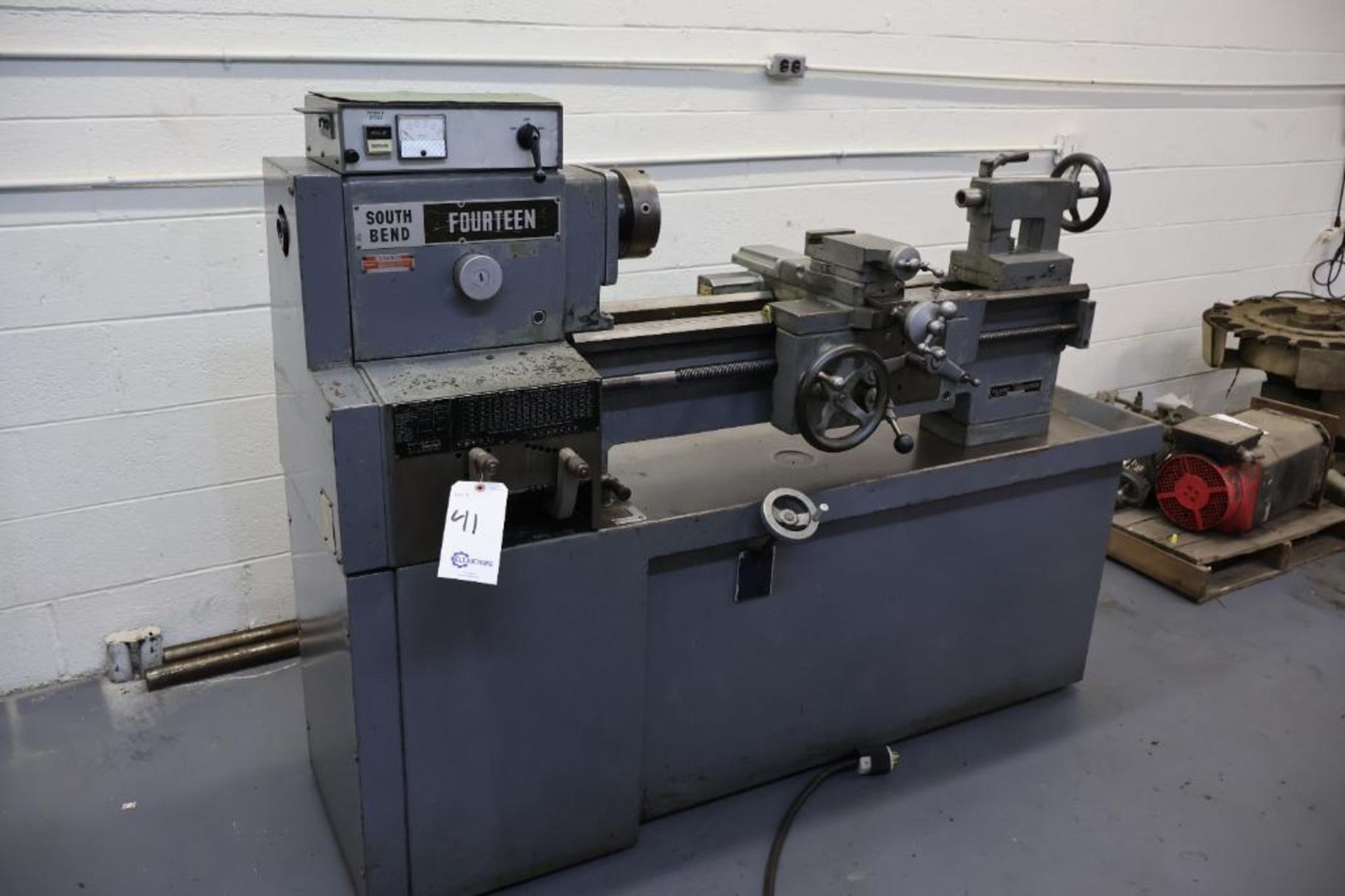 Southbend 14, 14" x 30" engine lathe