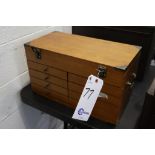 Wooden machinist tool box