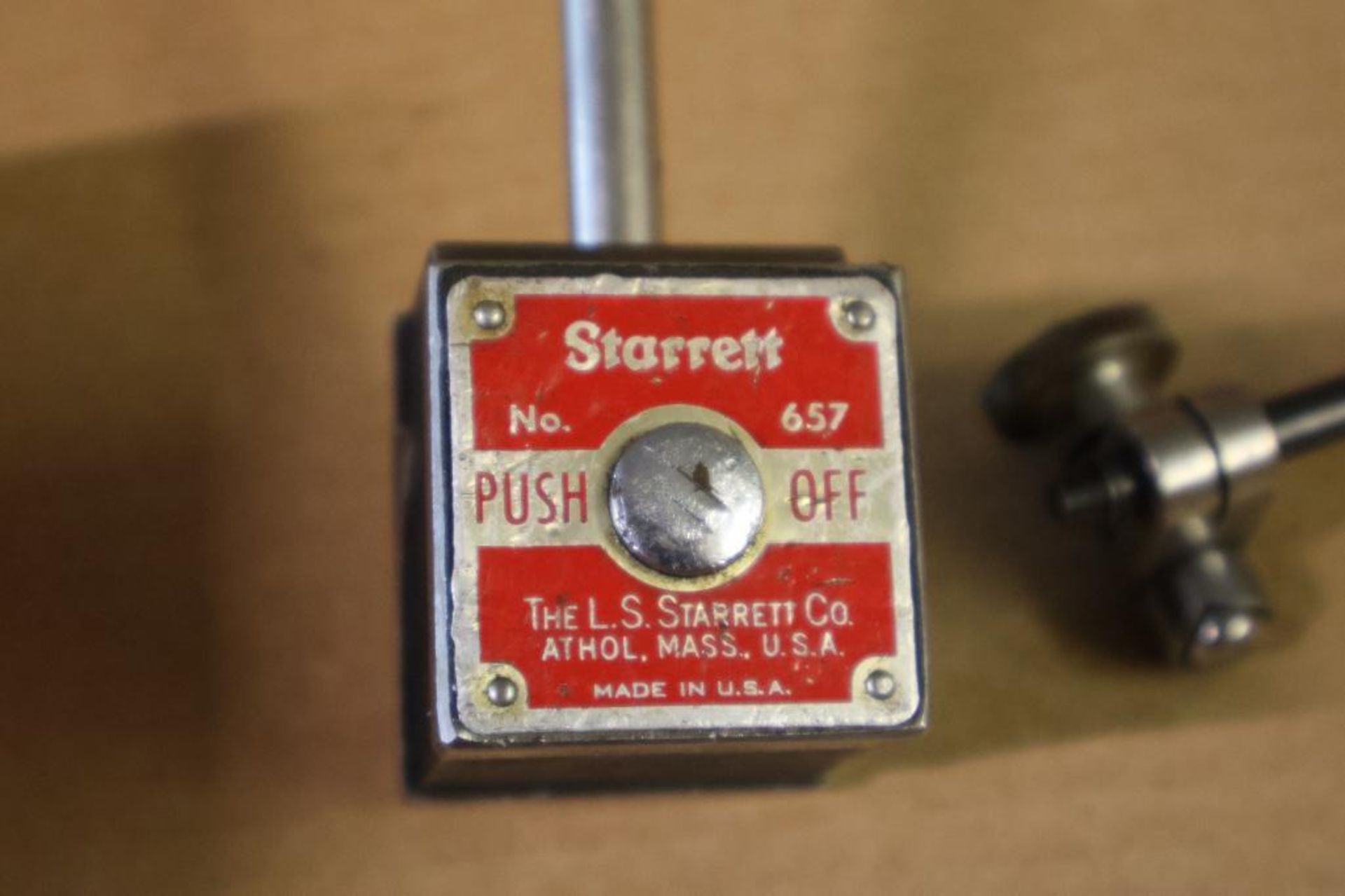 Starrett indicator stand w/ indicator - Image 6 of 6