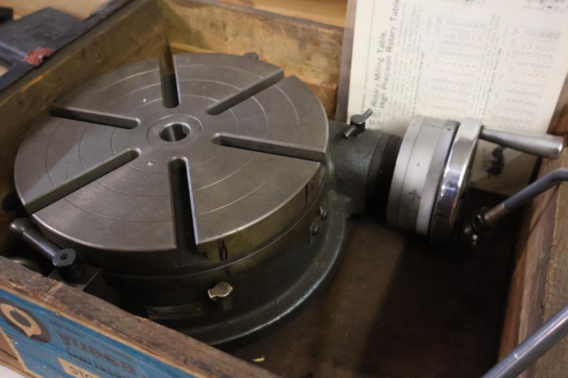 Yuasa 550-110 10" rotary table - Image 2 of 6