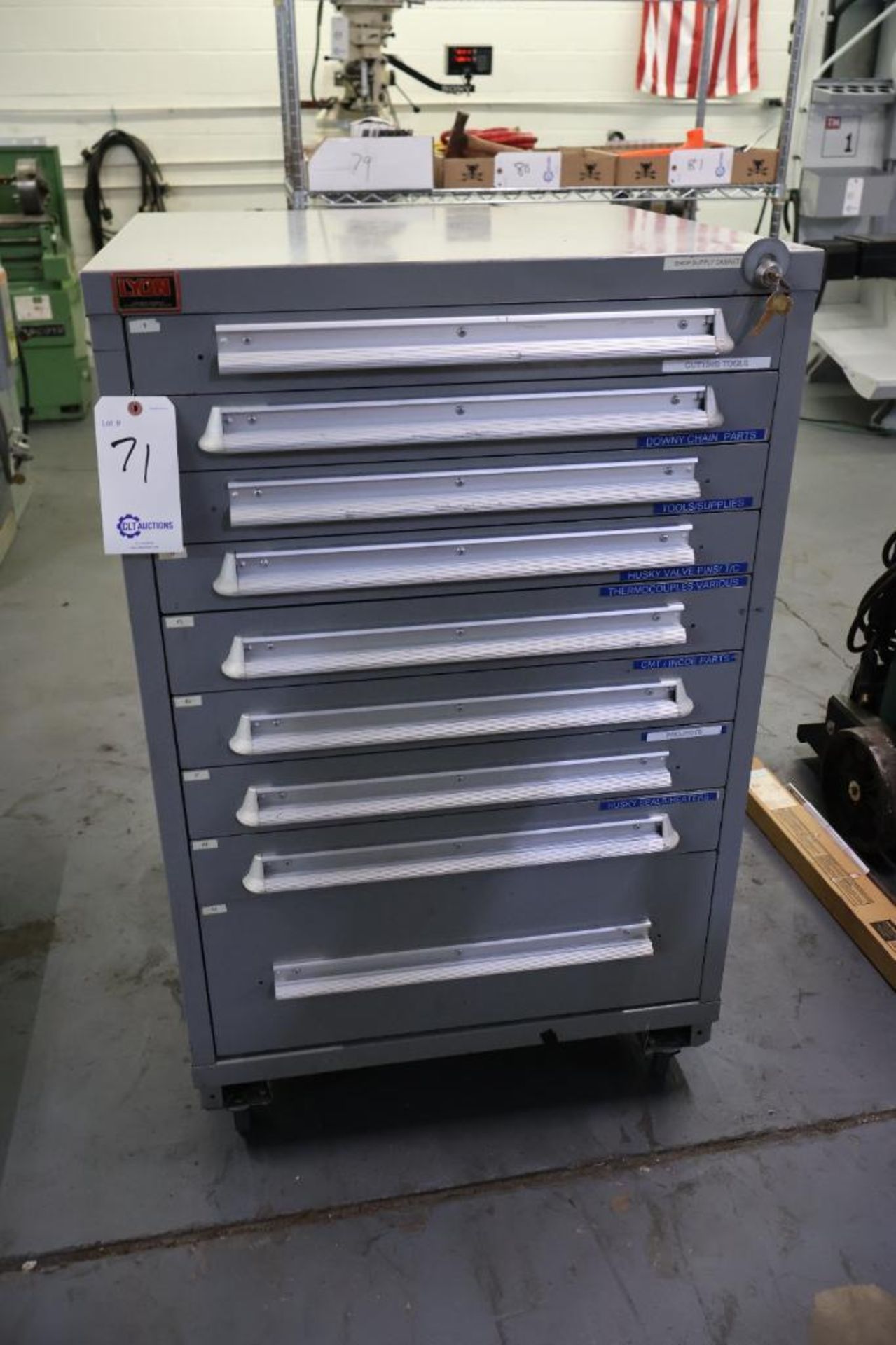 Lyon tooling cabinet