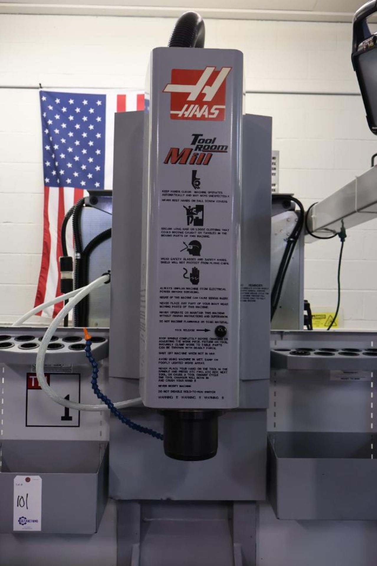 Haas TM-1 tool room milling machine - Image 6 of 23
