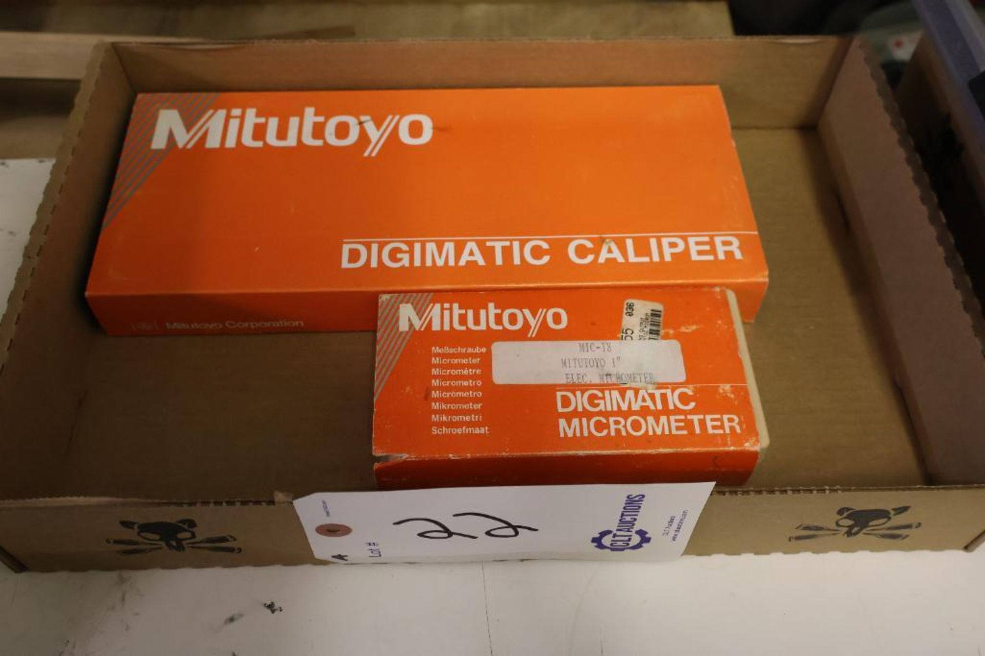 Mitutoyo caliper & micrometer