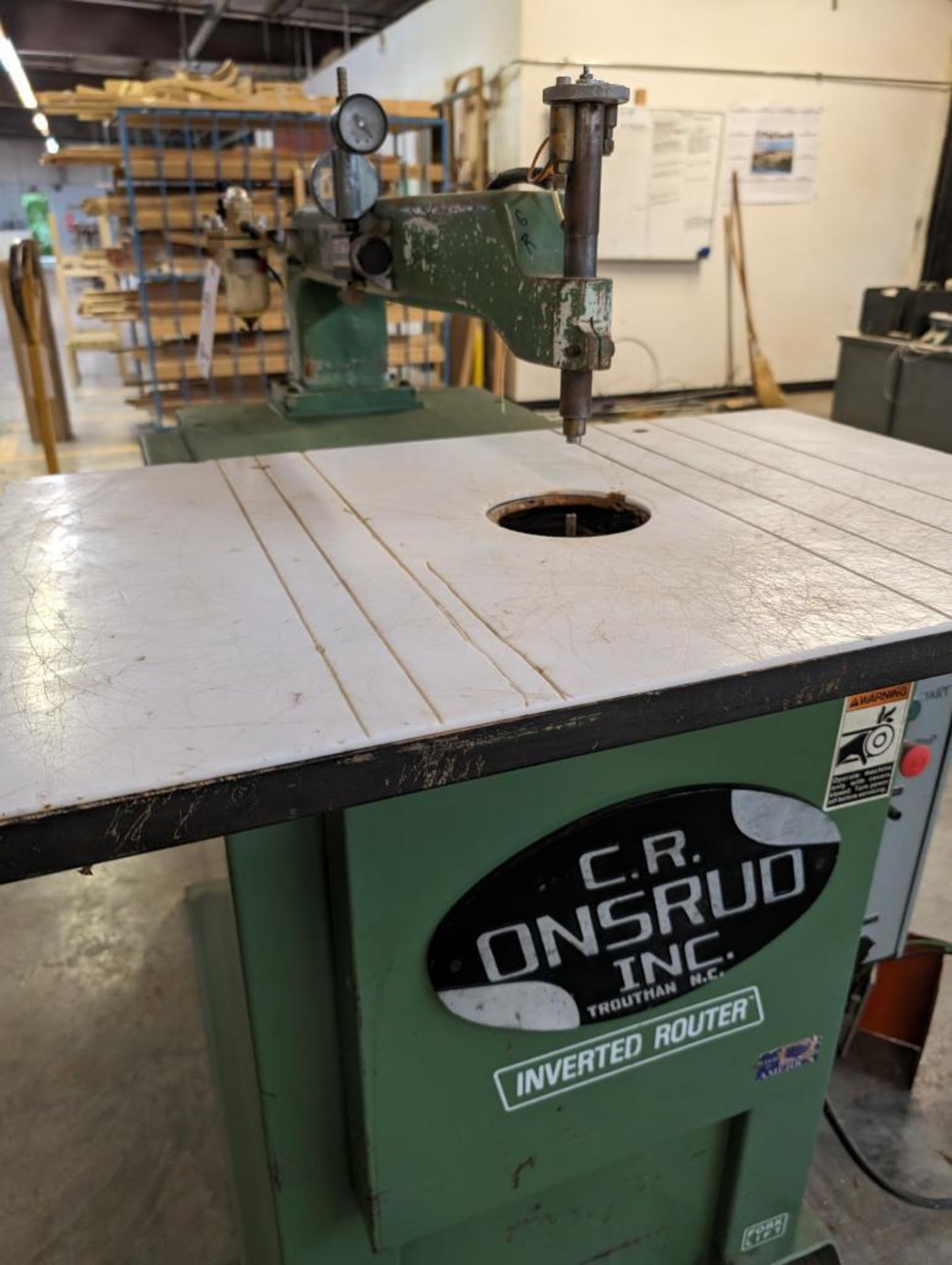 C.R. Onsrud 3025 inverted pin router