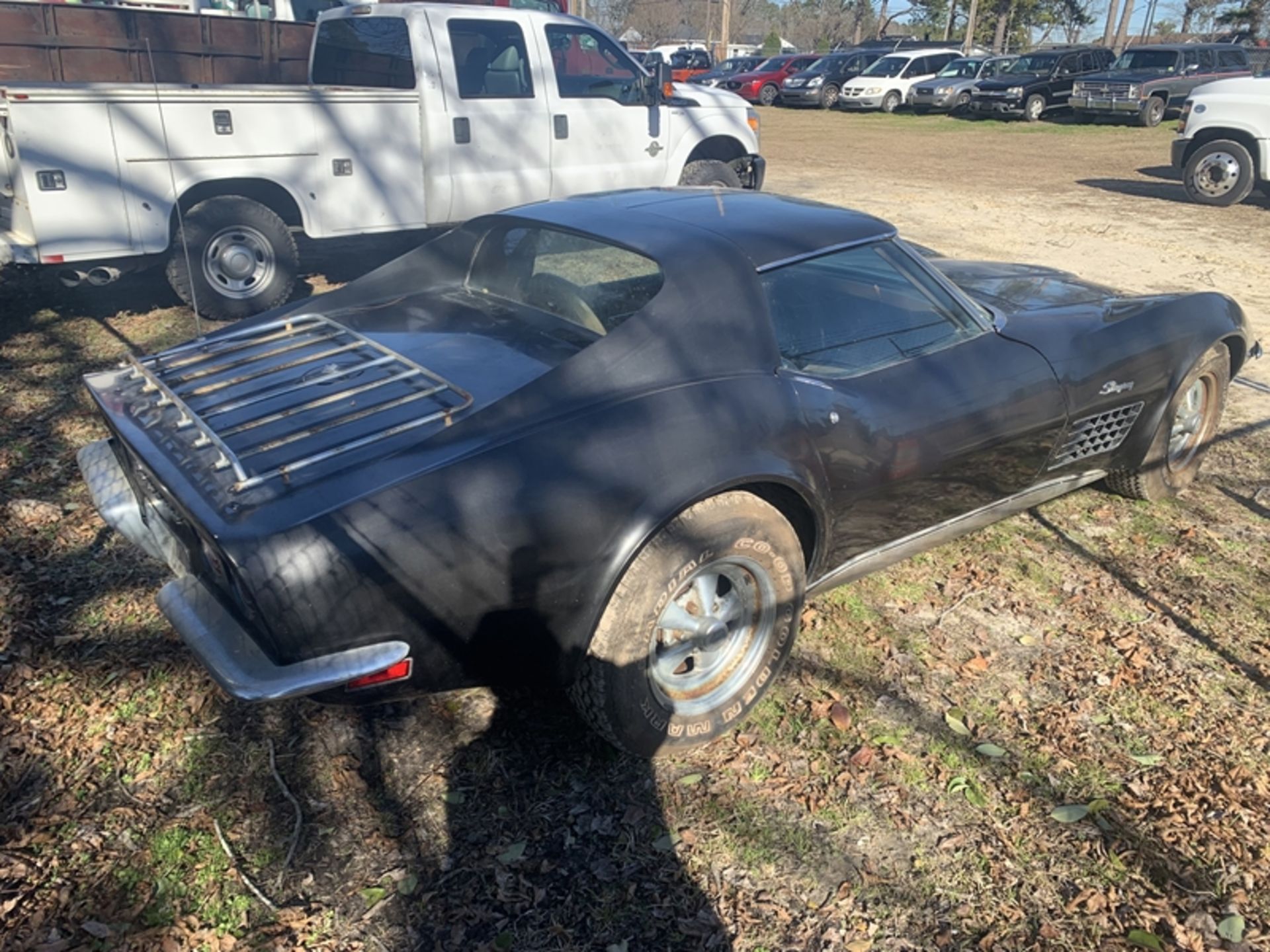 1972 CHEVROLET Corvette Stingray 4-speed manual, 350 V8 - unknown miles - has been sitting up and - Image 3 of 11