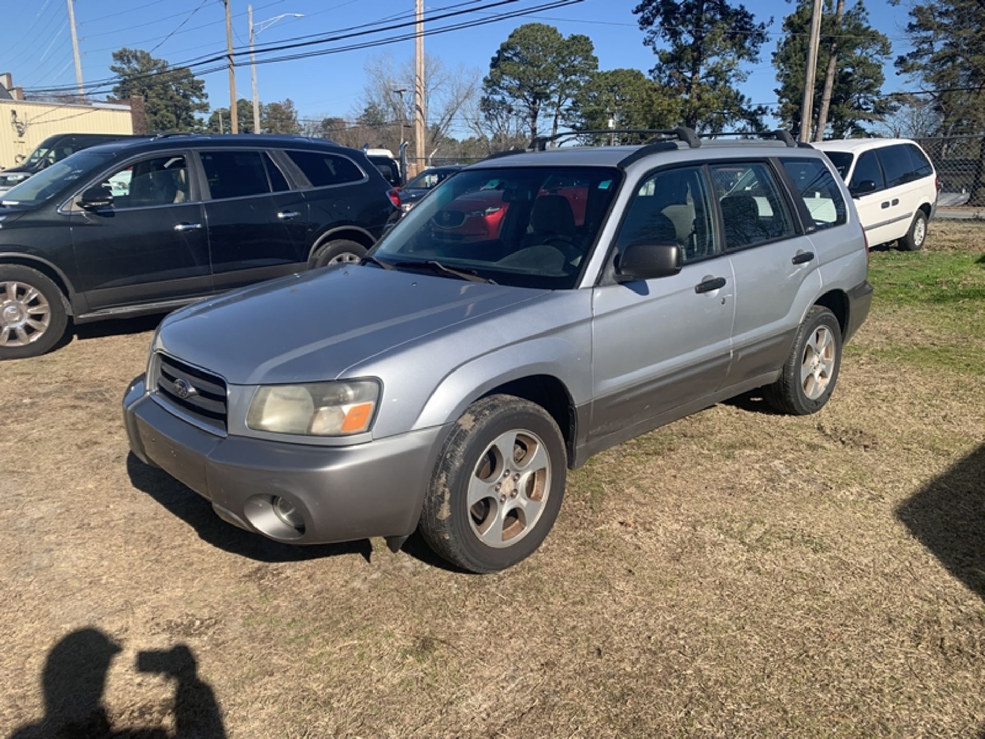 2004 SUBARU Forester AWD - 187,326 miles showing - JF1SG65654H763357