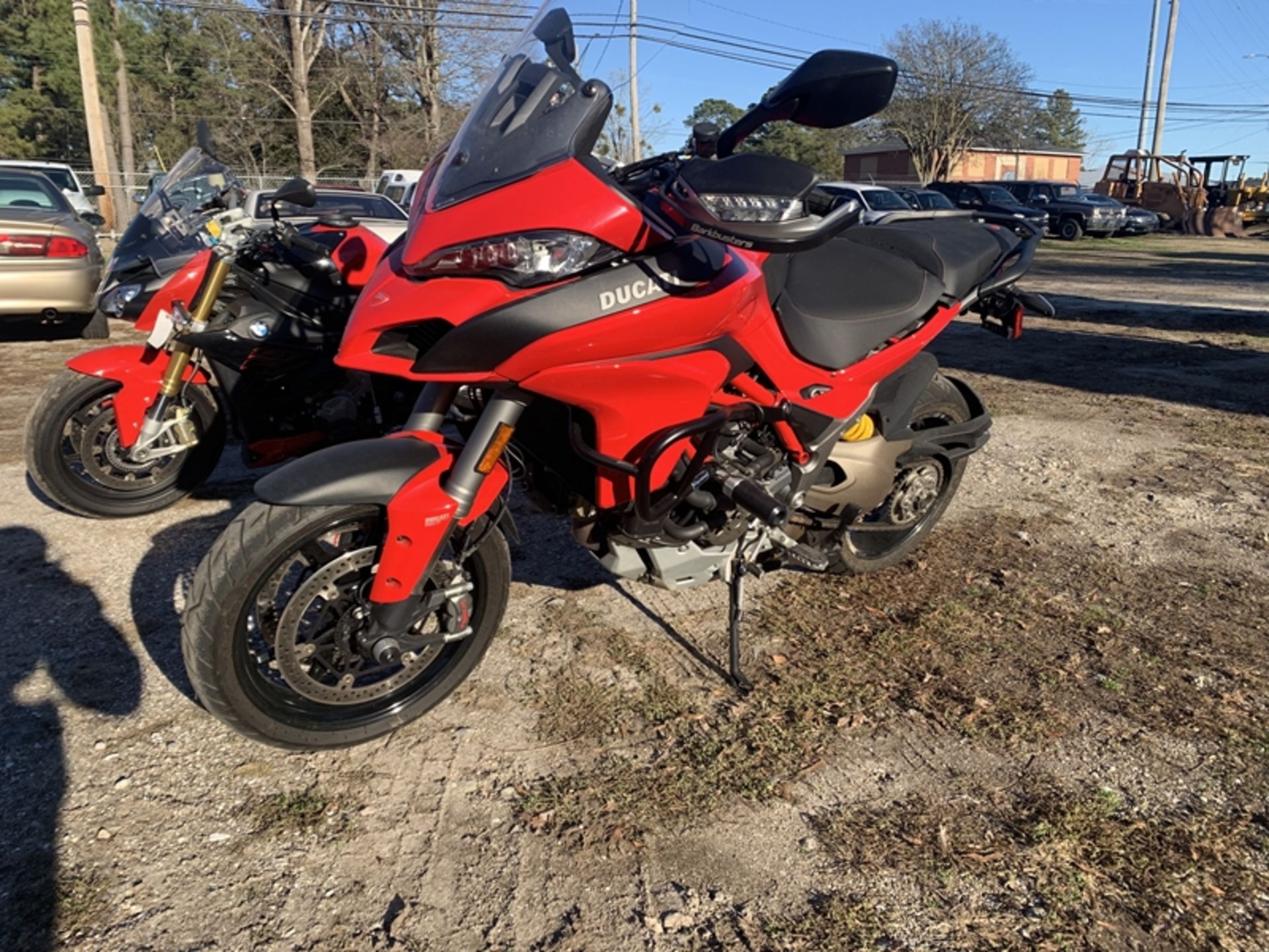 2015 DUCATI Multistrada 1200 - 4,213 miles showing - ZDM12BWW6FB000592