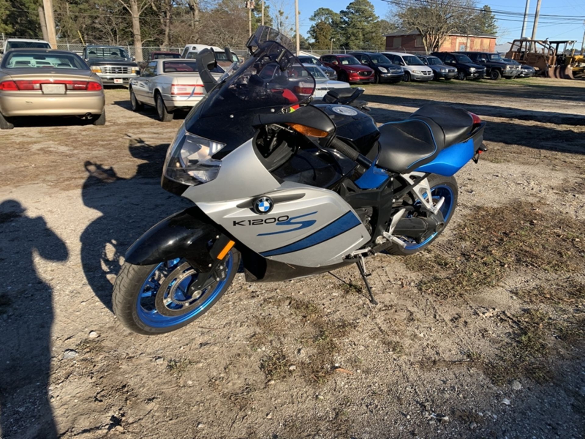 2008 BMW K1200S - 11,302 miles showing - WB10591A08ZM29270