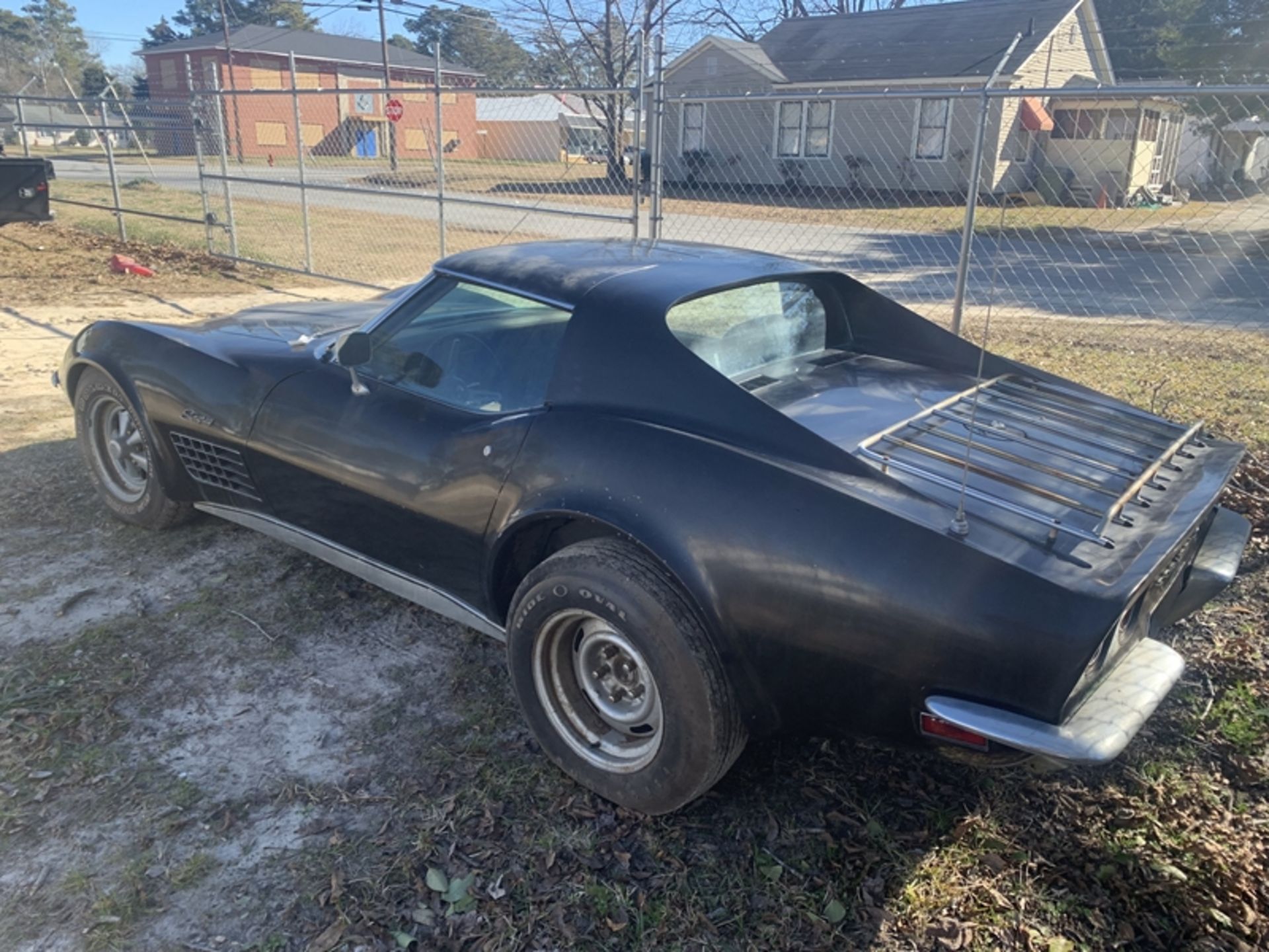1972 CHEVROLET Corvette Stingray 4-speed manual, 350 V8 - unknown miles - has been sitting up and - Image 4 of 11