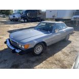 1984 MERCEDES 380SL - mileage unknown - WDBBA45A7EA009891