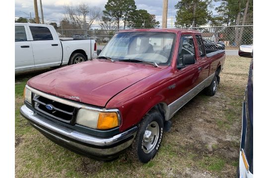 1995 FORD Ranger XLT - 136,915 miles showing - 1FTCR14U1STA06218 - Image 1 of 6