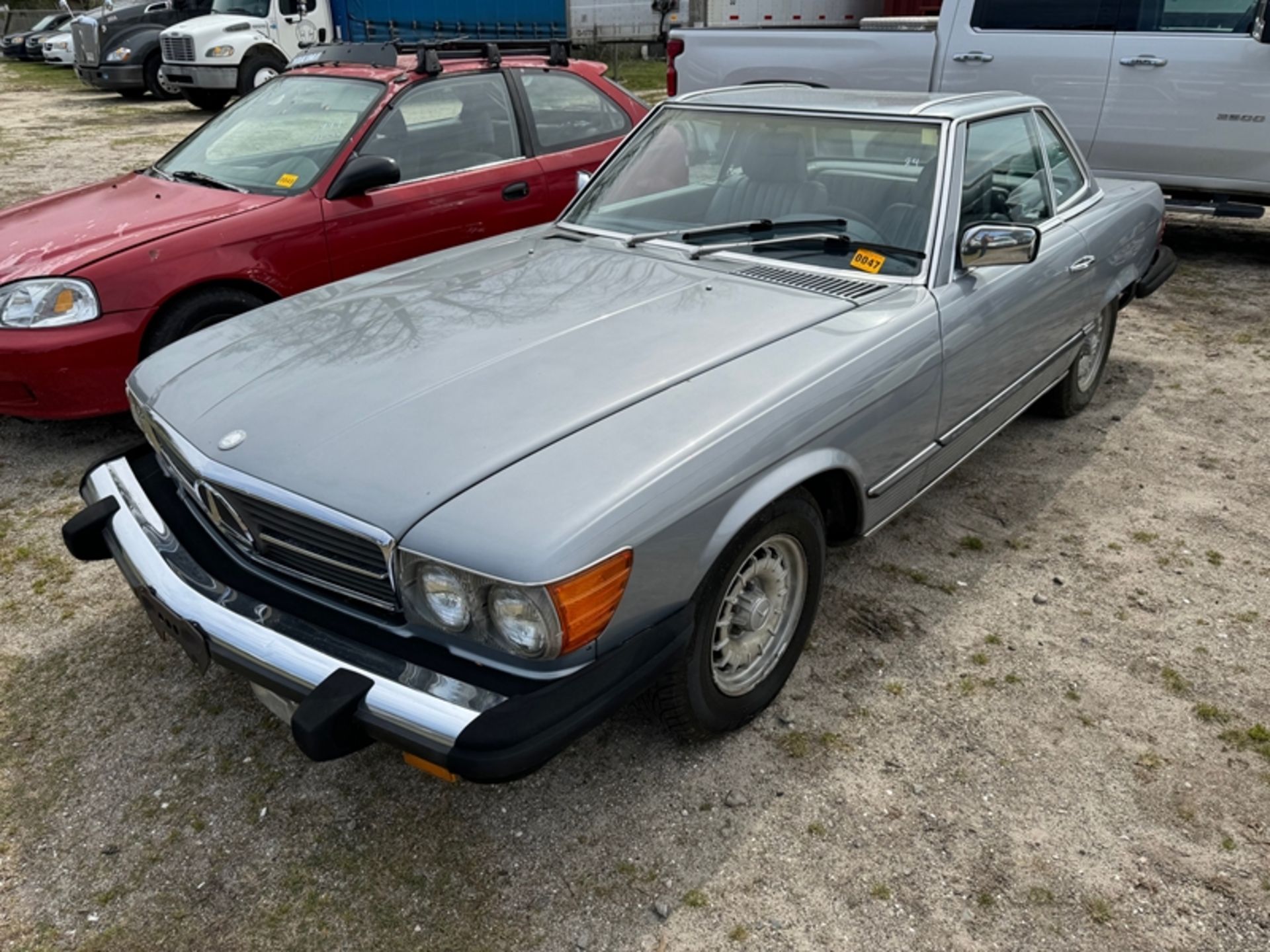 1984 MERCEDES 380SL - 116,262 miles showing - WDBBA45A7EA009891