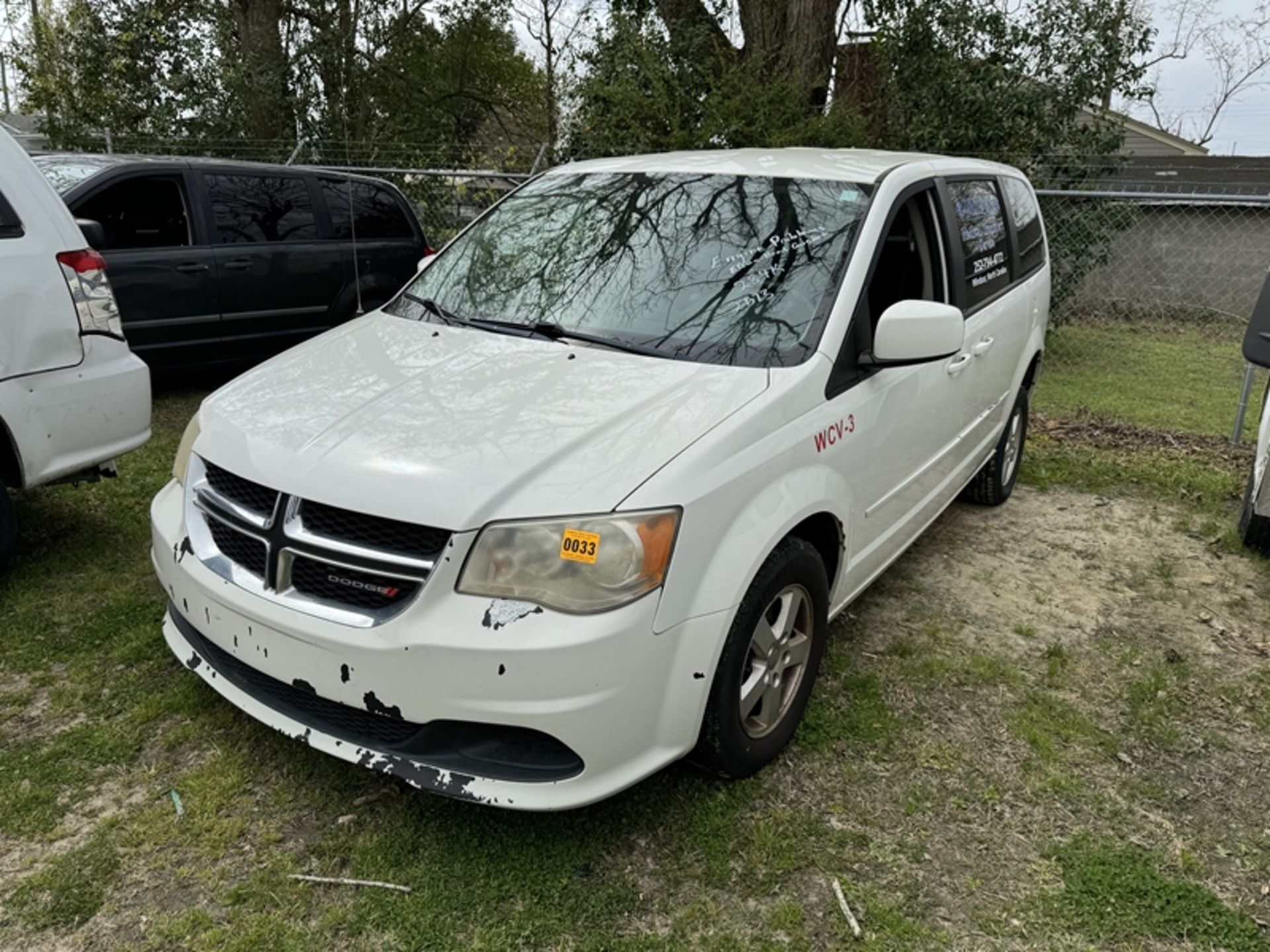 2013 DODGE wheelchair minivan - 289,658 miles showing - 2C4RDGCG0DR521910 - BLOWN HEAD GASKET/ENGINE