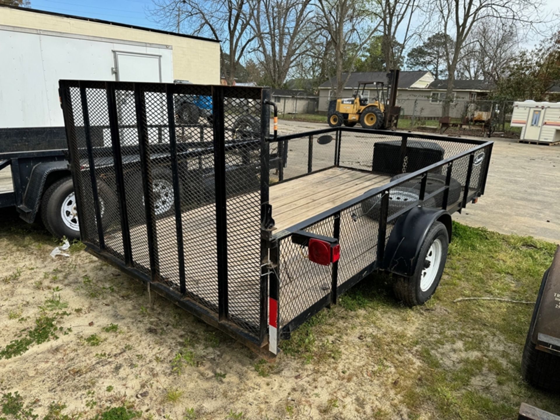 2017 LEONARD 76"x12' utility trailer - 5BFAU121XHM035358 - Image 3 of 4