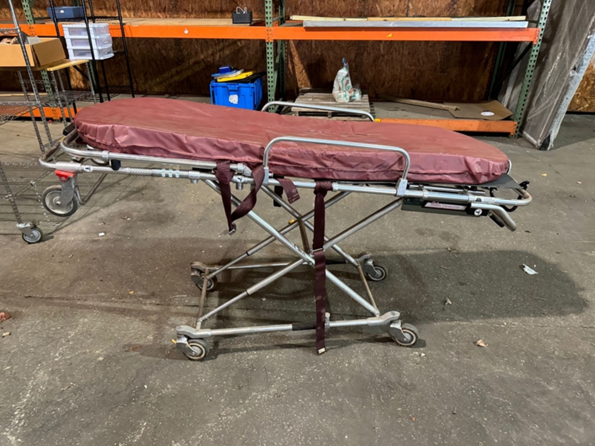 FERNO 35-A Mobile Transporter 500LB stretcher - BURGUNDY