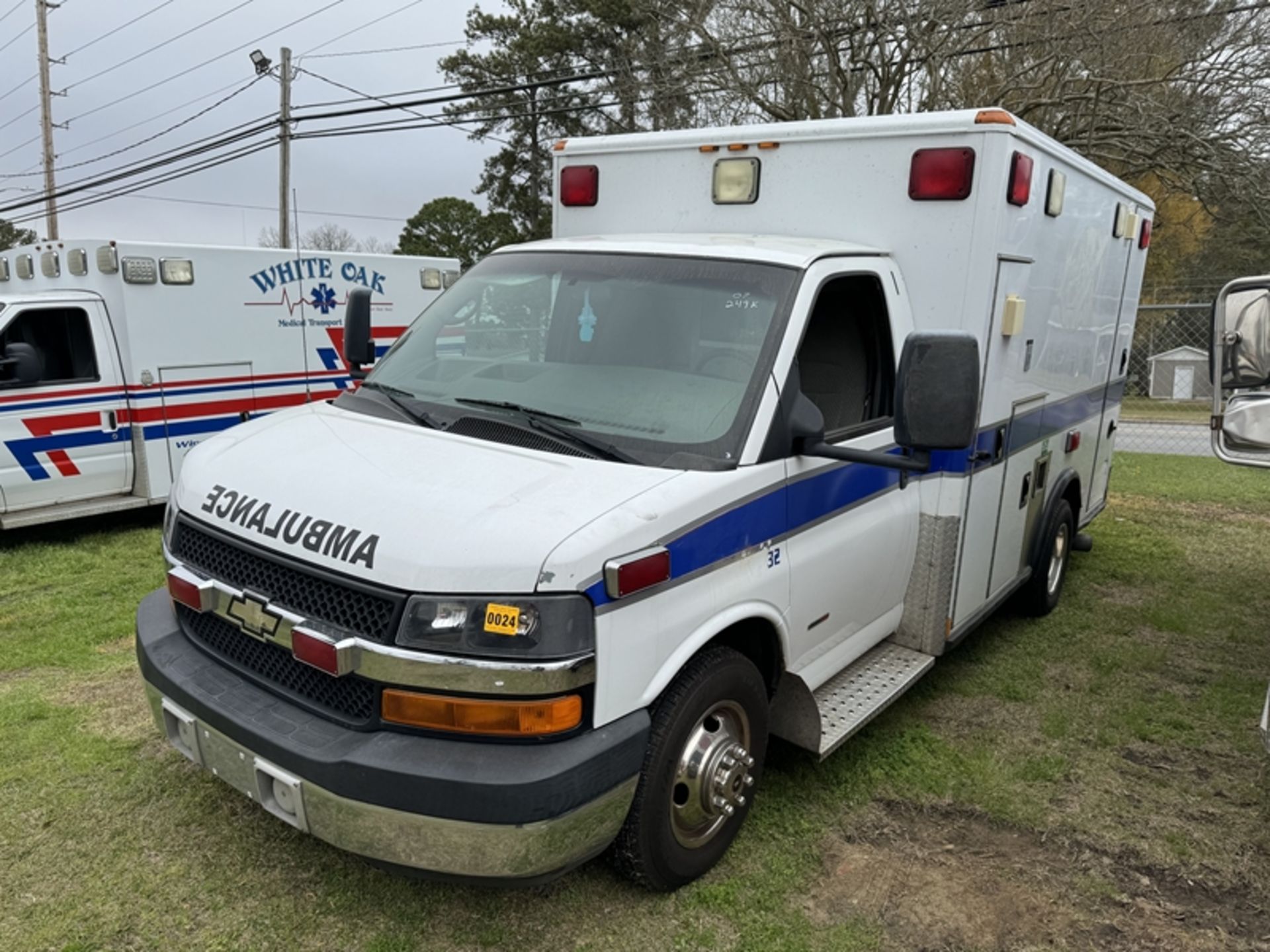 2007 CHEVROLET G3500 Type III box 6.6L diesel - Total Loss Claim Title Salvage Title