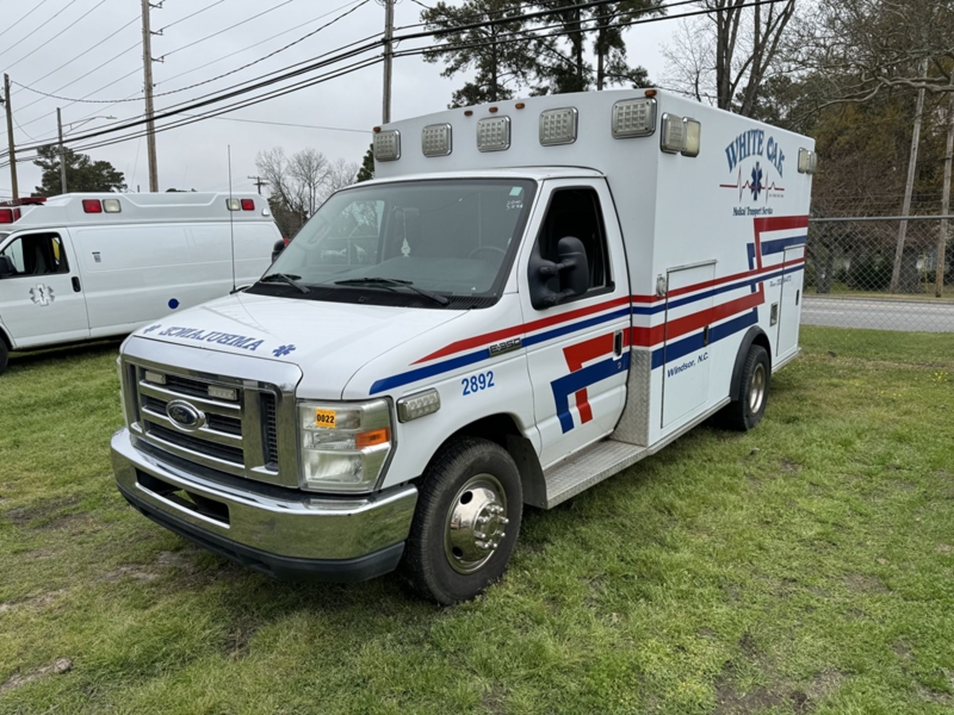 2010 FORD E-350 Type III diesel - 324,576 miles showing - 1FDWE3FP8ADA39586