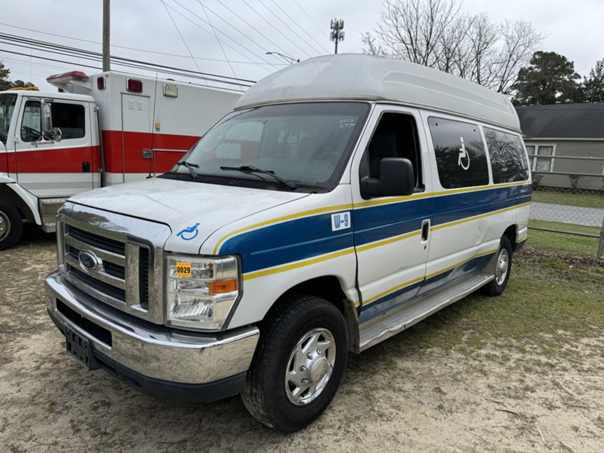 2012 FORD wheelchair van - 273,658 miles showing - 1FTNE2EW4CDB20963