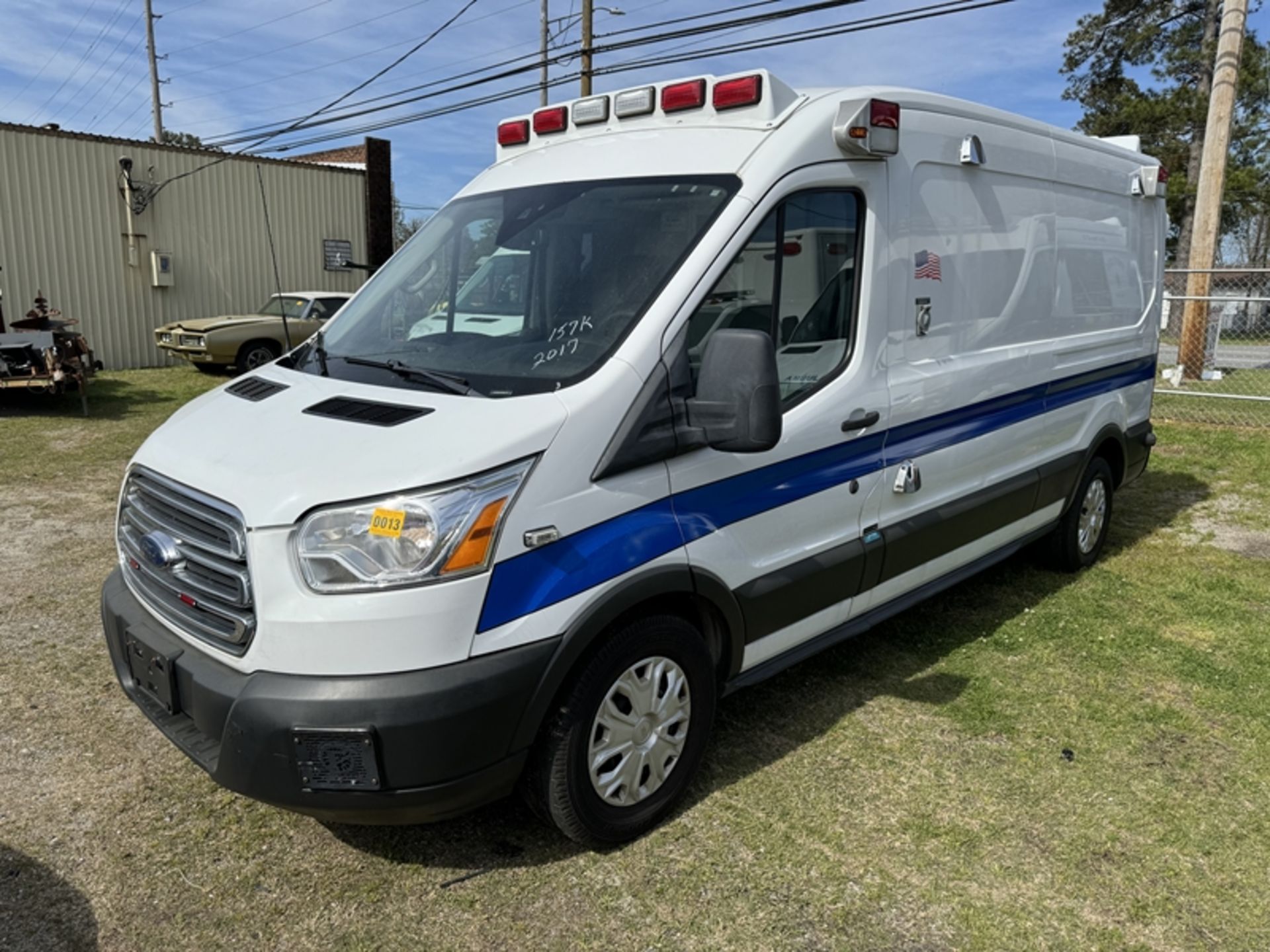 2017 FORD T250 Transit - 157,382 miles showing - 1FDYR2CV4HKA57714