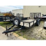 2012 HOLMES 82"x16' utility trailer - 5LVB1629CA024881